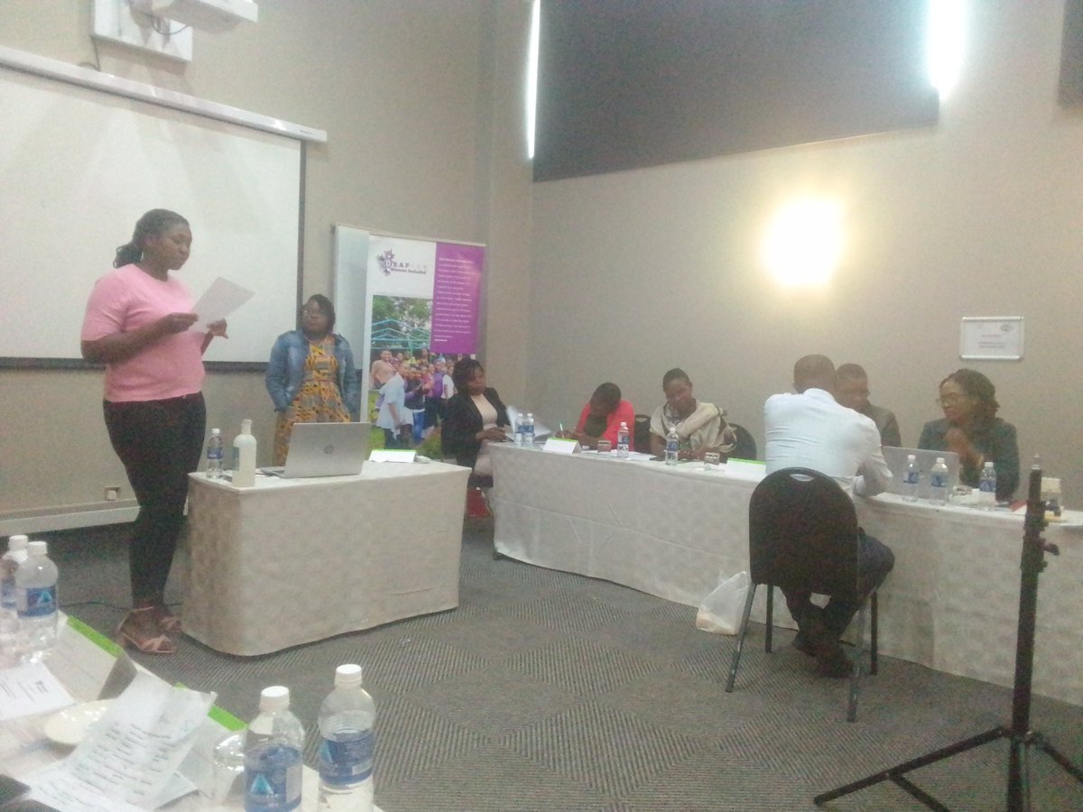 #Happeningnow Deaf Women Included (DWI) <a href="/deafwomenzim/">Deaf Women Included</a>  with support from <a href="/woman_kind/">Womankind Worldwide</a> #WomankindWorldwide hosts Feminist Leadership Training on Feminist Advocacy  in Harare Today <a href="/HeraldZimbabwe/">The Herald Zimbabwe</a> <a href="/NewsDayZimbabwe/">NewsDay Zimbabwe</a> <a href="/DailyNewsZim/">@DailyNewsZim</a>