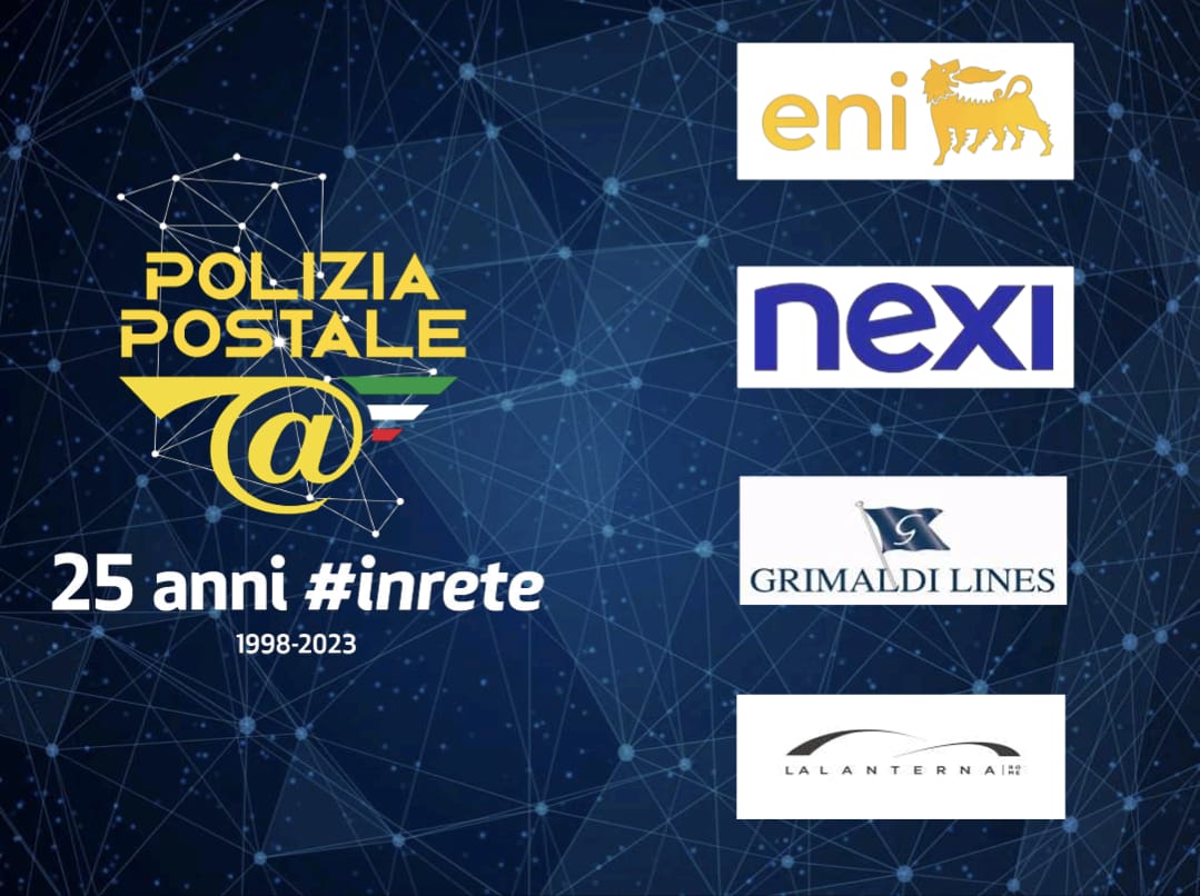 commissariatops's tweet photo. Un ringraziamento particolare ai nostri partner che ci hanno sostenuto e hanno contribuito a rendere il nostro 25^ Anniversario indimenticabile @eni @nexipayments @GrimaldiLines #LaLanterna https://t.co/hNwFaZnoPC