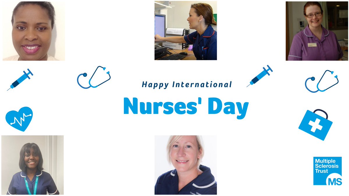 MSTrust's tweet photo. Today is International Nurses' Day! We'd like to say a huge thank you to all of the amazing #MSNurses who we get to work with. The dedication that you show is so inspirational!
#MS #MultipleSclerosis #MSAwareness #MultipleSclerosisAwareness #InternationalNursesDay #IND #MSNurse https://t.co/mX90uza6KA