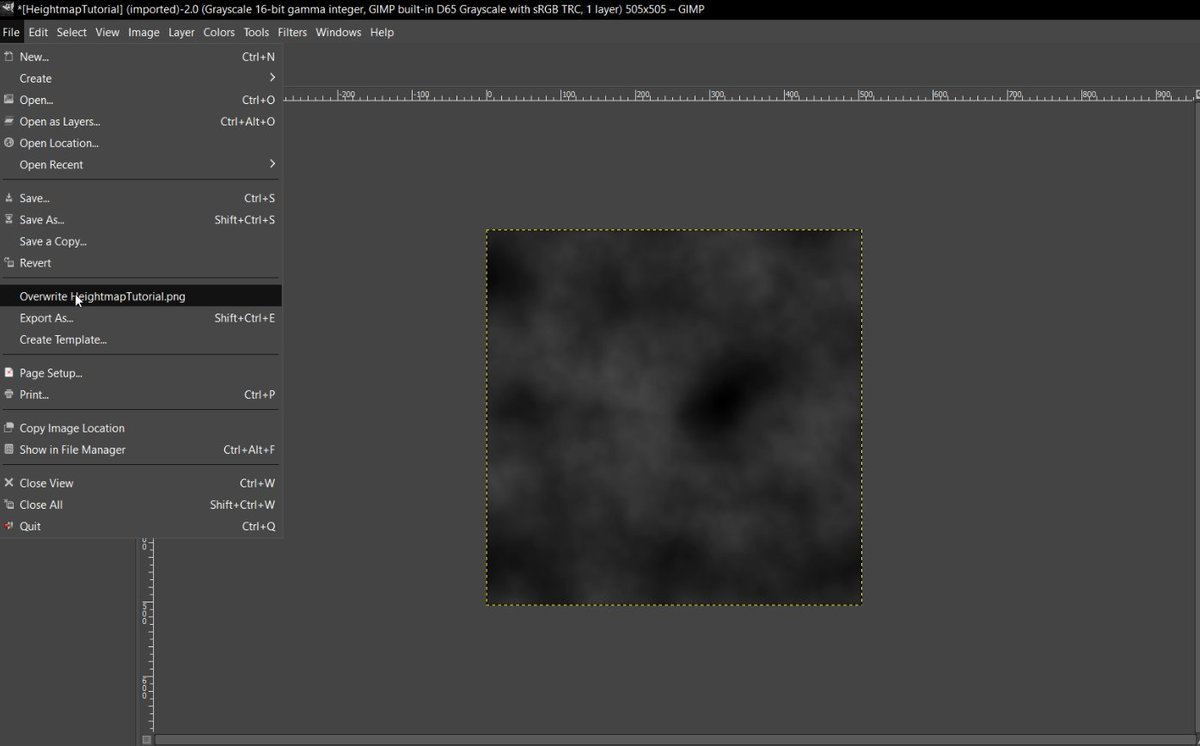 _GameDevGary_'s tweet photo. @GIMP_Official Some shots from the tutorial! #gamedev #tutorial #heightmaps #Blender3d #UnrealEngine5 https://t.co/g4THhiUlaI