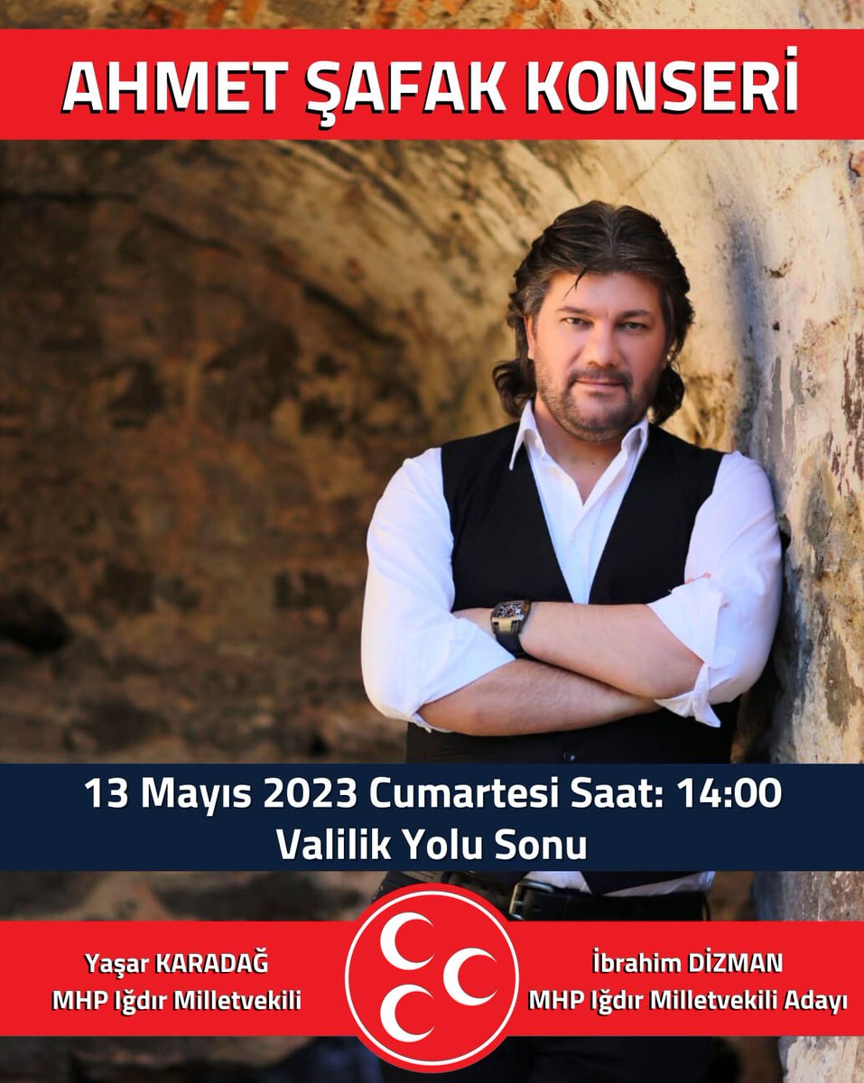 Yarın İnşaAllah  Iğdır konserimizde buluşmak dileğiyle... <a href="/ahmetsafak_tc/">Ahmet Şafak</a> konserleri.