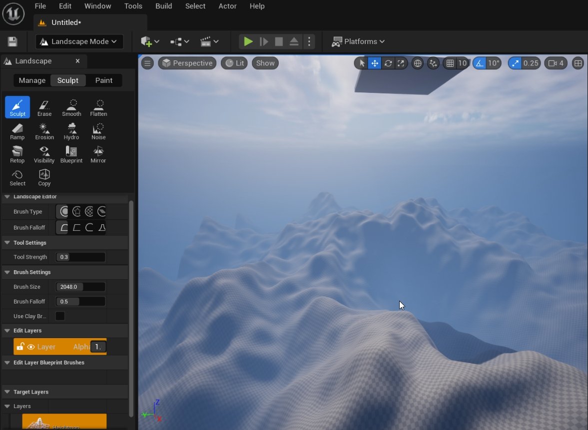 _GameDevGary_'s tweet photo. @GIMP_Official Some shots from the tutorial! #gamedev #tutorial #heightmaps #Blender3d #UnrealEngine5 https://t.co/g4THhiUlaI