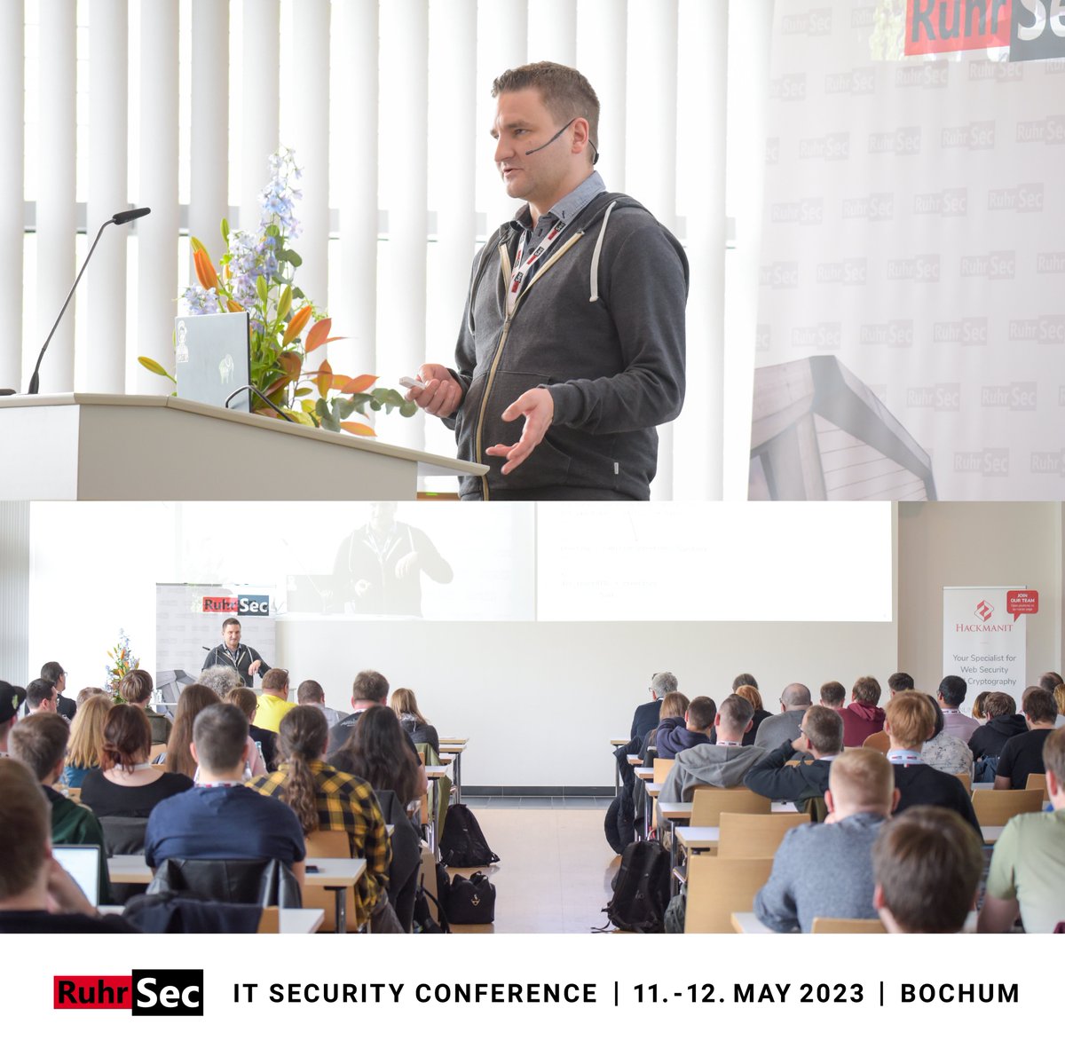 RuhrSec – IT Security Conference (@ruhrsec) on Twitter photo And now catch up on:
"Hand Sanitizers in the Wild: A Large-Scale Study of Custom JavaScript Sanitizer Functions"
by David Klein.
Conference program, more information and details on our website:
🌐 ruhrsec.de/2023/
#itsecurity #itsicherheit #cybersicherheit #conference And now catch up on:
"Hand Sanitizers in the Wild: A Large-Scale Study of Custom JavaScript Sanitizer Functions"
by David Klein.
Conference program, more information and details on our website:
🌐 ruhrsec.de/2023/
#itsecurity #itsicherheit #cybersicherheit #conference