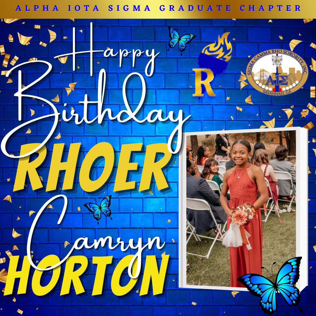 AISPoodles's tweet photo. The Alpha Iota Sigma Chapter would like to wish our beautiful Rhoer, Camryn Horton, a very special happy birthday! Enjoy your day beautiful!

💙💛🐩
#RhoerClub #YourFavSGRhos 
#GreaterServiceGreaterProgress
#sgrho1922 #AISSGRho https://t.co/ZYMf8tCRcM