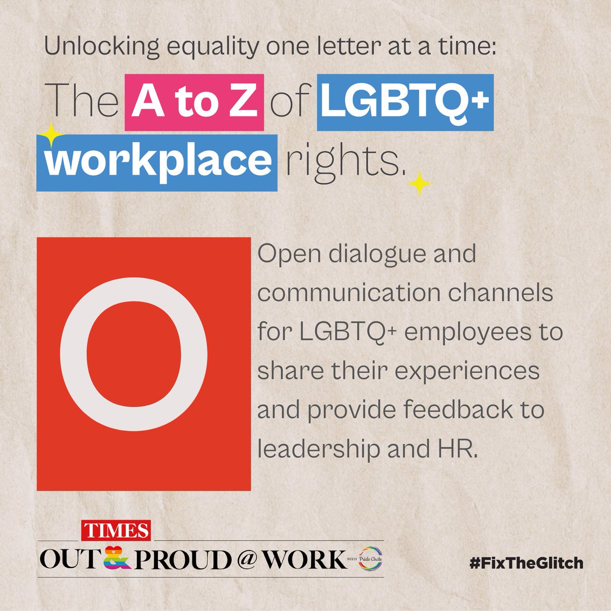 Calcutta_Times's tweet image. Let’s create change and #FixTheGlitch. Sign up at timesoutandproud.com/#take-my-pledge  

#PrideatWork #Empowerment