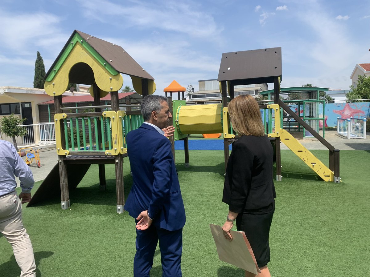 bfcyprus's tweet photo. Brilliant to see some of the great facilities funded through the #Bases Cyprus Community Relations fund benefiting children at a nursery in Xylotymbou ย #UKCyties #FriendsPartners ๐จ๐พ ๐ฌ๐ง https://t.co/r5z6AOC8nQ
