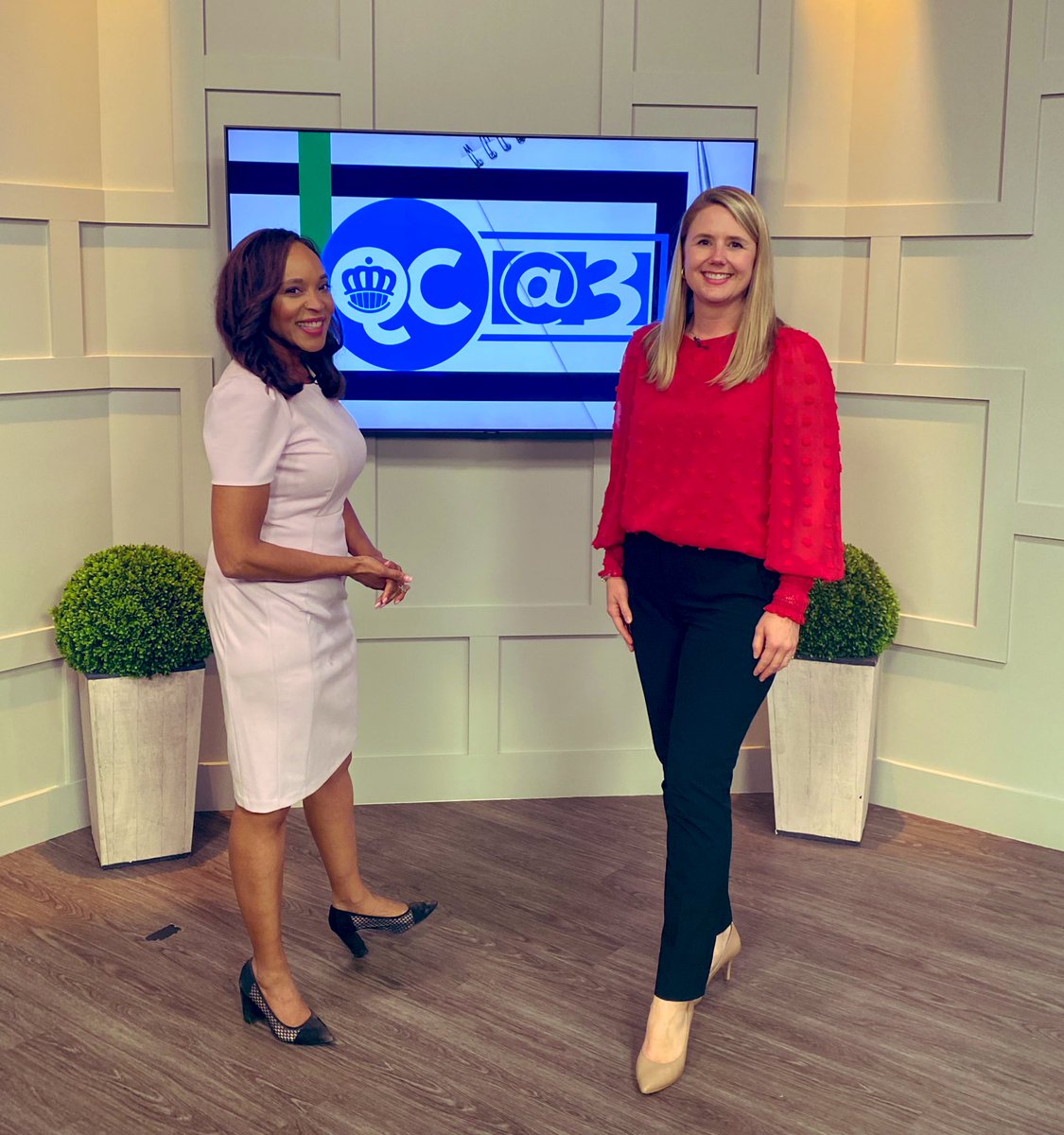 QClifeWBTV's tweet photo. We are looking forward to the @AmericanHeartNC
Go Red for Women Luncheon today! Erin Link shared the importance of heart health for women on QC@3 this week! #CLTGoRed @cherylbrayboy https://t.co/eOFOu3kdNh