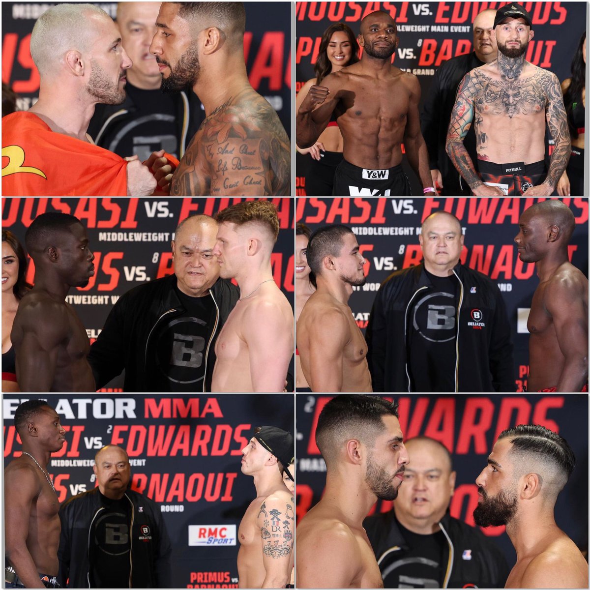 FqMMA's tweet photo. 🚨 #Bellator296 / Paris :
Voici tout le contingent français pour ce soir ‼️
📍 Majn Card (22)
- #Barnaoui
- #Gouti
📍 Prelims (18h)
- #Landu
- #Gallon
- #Petshi
- #Diatta
- #Adjouj
- #Sasu
- #Camara
- #Debienne
FORCE À TOUS
🔥🔥🔥🔥🔥 https://t.co/zuypMsGR41