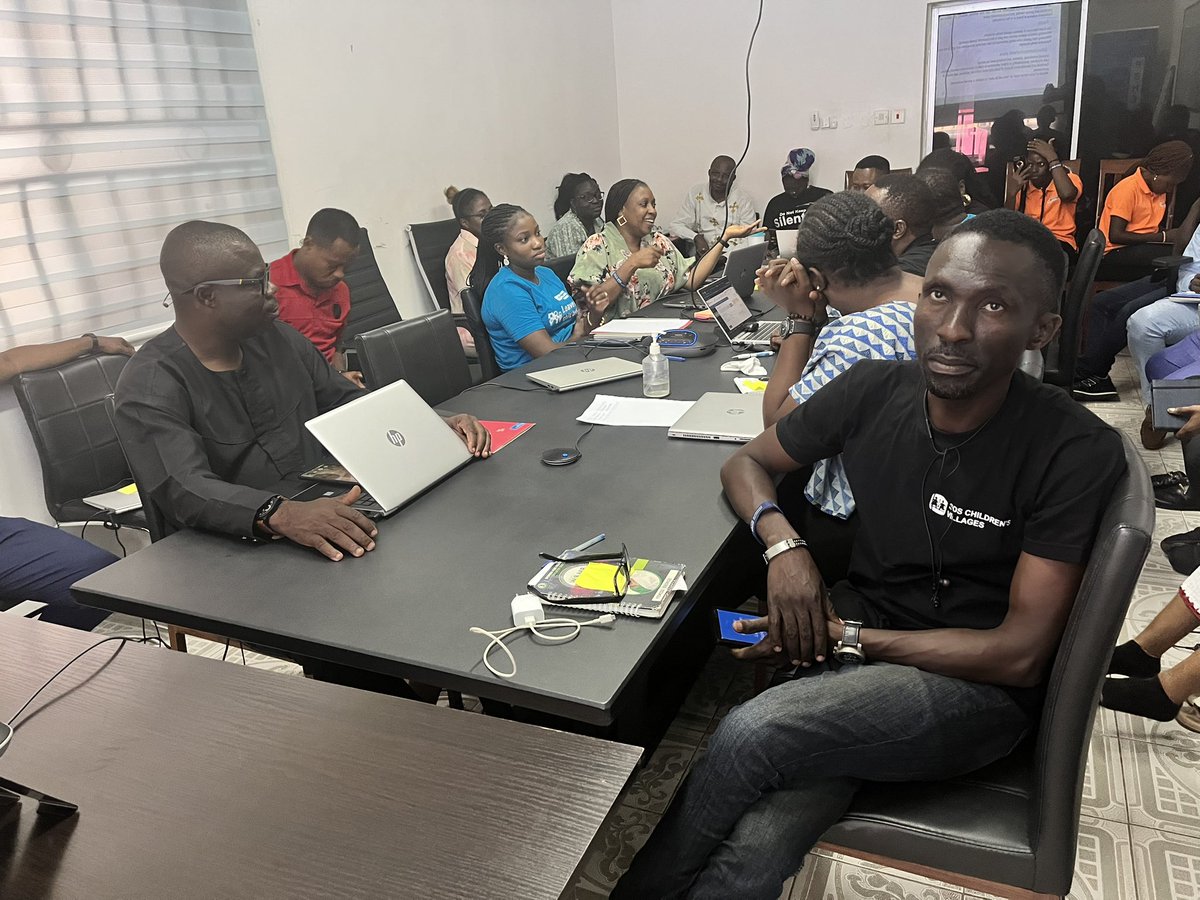 SOSCVNigeria's tweet photo. After 2-days of intense training &amp; conversations on the Prevention of &amp; Protection from Sexual Harassment, Exploitation &amp; Abuse at SOS Children’s Villages in Nigeria, staff have now taken up the charge to be PSHEA advocates in the workplace and within their communities. 
#IseeYou https://t.co/a1WFsfP9yb