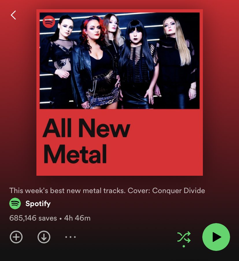 dreamhousewi's tweet image. Our friends from Amsterdam @TheLastElement_ dropped a new track featuring our vocalist Bri!

It also was picked up on the All New Metal Spotify playlist!

Watch: youtu.be/KVdVNCns4QQ