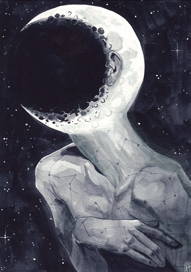 myriamtillson's tweet photo. QRT with your art with the moon in it 🌚 https://t.co/r5d2Agmtmq