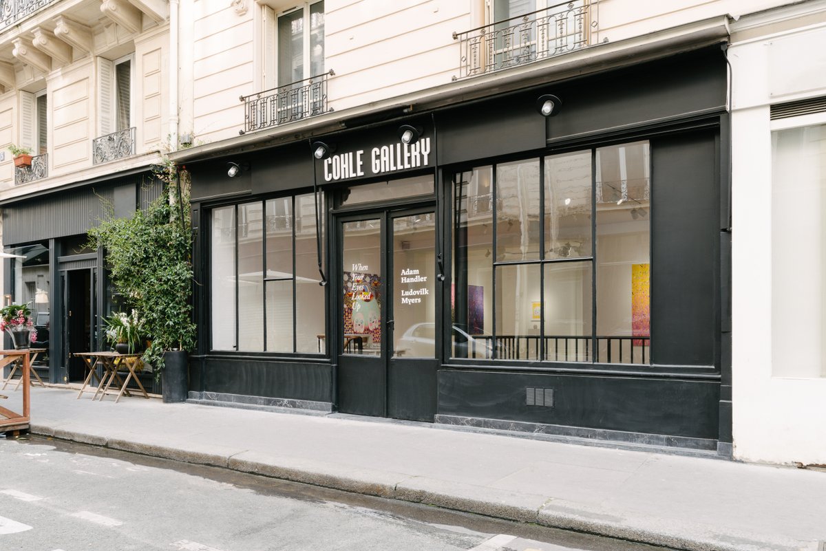 ludovilkmyers's tweet photo. Installation view of Adam Handler and Ludovilk Myers exhibition « When your eyes looked up » at @CohleGallery  🖼️🖼️🖼️🖼️🖼️ The show is on view until may 27th, 7 rue d’argenteuil 75001 Paris ✨✨✨✨✨✨✨✨✨✨✨✨✨✨✨✨✨✨✨✨✨✨
📷  @adrienthibault https://t.co/uWcrDk3kAD