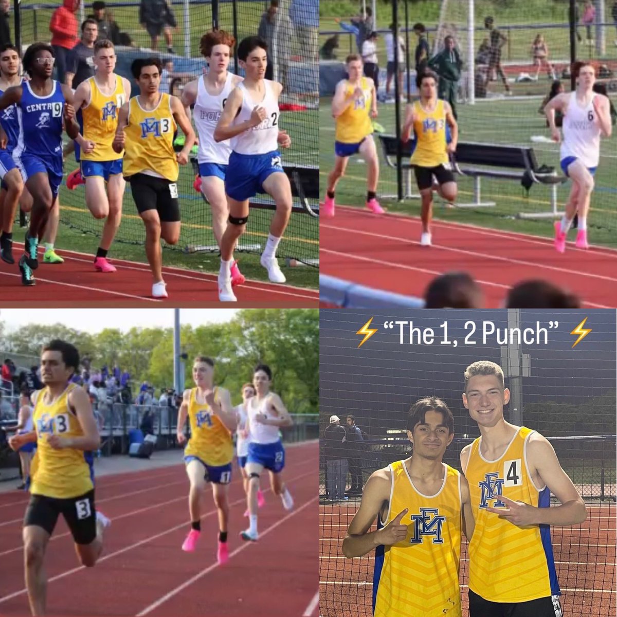EMXCTF's tweet photo. Visualization is essential to achieving ambitions. You must picture each aspect of your race over and over to prepare for the moment when it comes. This 800 race was run many times in Sameer and Danny’s heads before they ever stepped on the track. #Imagine #Believe #KickofTheWeek https://t.co/fDOdgA9cFs