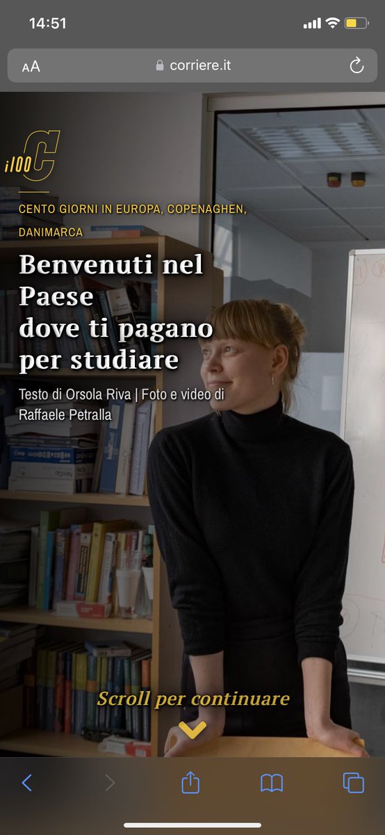 andrealeonti's tweet photo. @HoaraBorselli Pensa un po’ che quei fessi dei Danesi pagano 800€ al mese gli studenti universitari. La Danimarca, paese notoriamente fallito e prossimo alla bancarotta, con qualità della vita pessima.

Ci parli lei del sacrificio del fare la soubrette e poi sposare un calciatore. https://t.co/jbQAA0lmgL