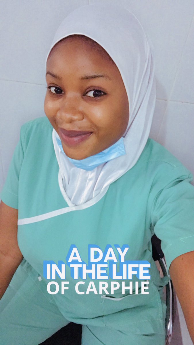 carphie0's tweet photo. Hi, I’m Nurse Adelakun😊 https://t.co/m4DV4X2pGz
