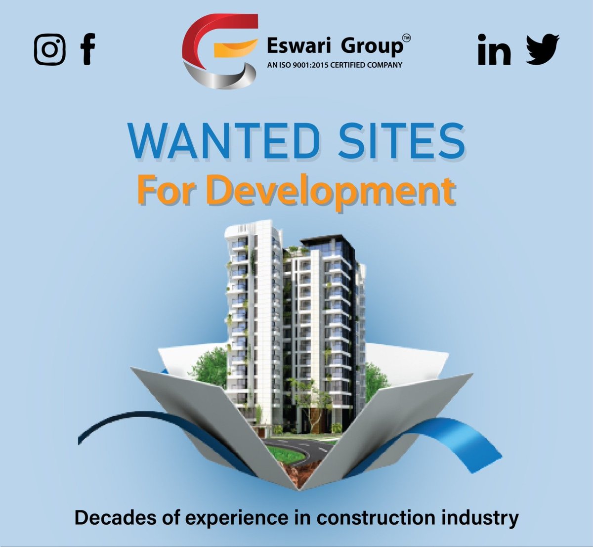 We all love our favourite thing's and favourite thing's at your new feels like heaven 
#EswariGroup 
#eswariconstruction 
#EswariHomes 
#bestcompany 
#eswariinteriors
#visakhapatnamrealestate 
#eswariflats 
#govtjobs 
#teacher 
For more information contact haritha phn:7036952137