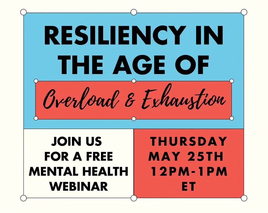 RunHardRestWell's tweet image. Are you tired? Are you tired of being tired? Mental health vibrancy webinar includes resiliency. Resilience is the capacity to run hard, rest well, and recover with strength and joy. In recognition of National Mental Health Awareness Month, The Lutheran Foundation is offerin…
