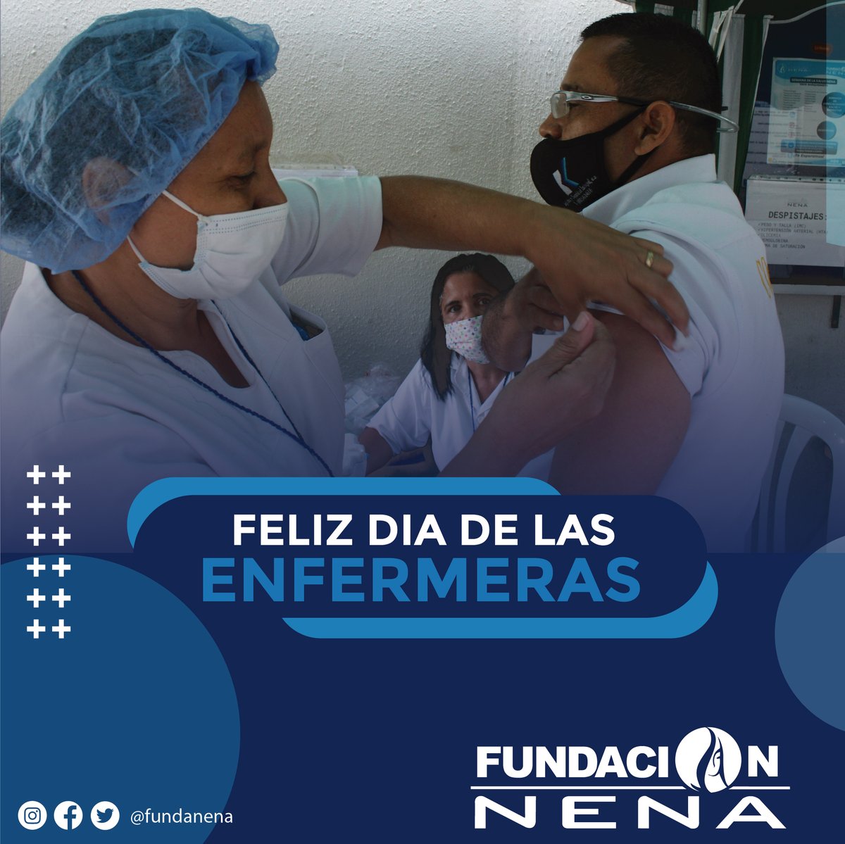 Fundanena's tweet photo. Desde 1965 el Día Internacional de la Enfermería se celebra cada 12 de mayo alrededor del mundo con el firme objetivo de rendir un homenaje a todos los enfermeros y enfermeras, que a nivel mundial realizan esta loable labor para toda la humanidad https://t.co/jEaFRMPK9X