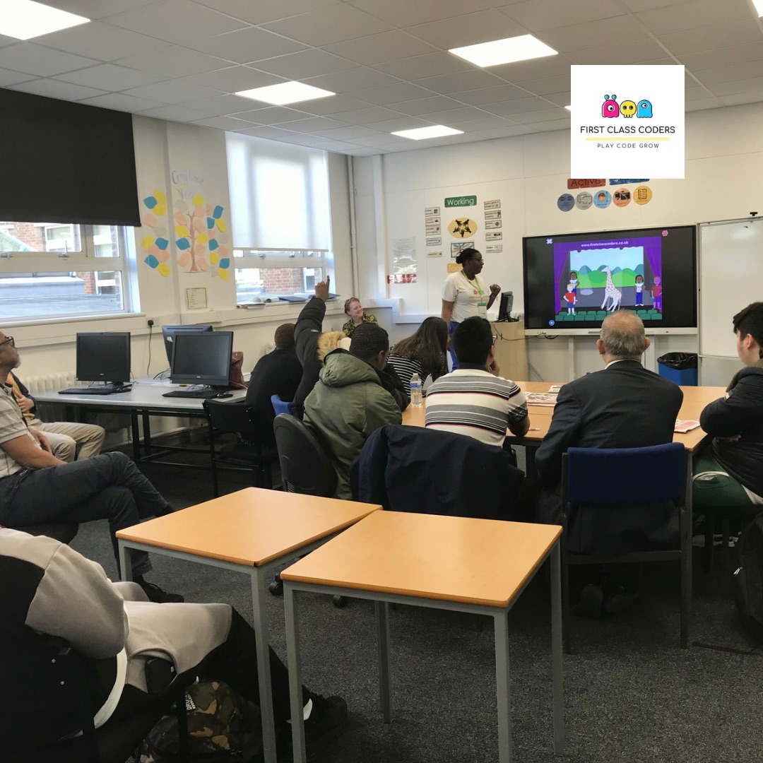 1stClass_Coders's tweet photo. We’ve been @CroydonCollege with their adult learners and #Neurodivergent students, talking about business entrepreneurship, teaching and work experience with children.

https://t.co/HUMWWTXDu9

#PlayCodeGrow #Croydon #autismweek #diversity #tech #robotics #learning #SME #coding https://t.co/arakLkO70l