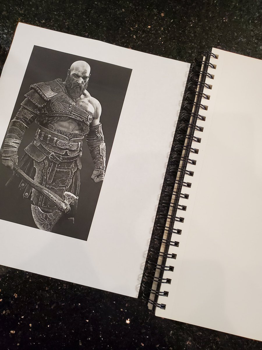 DdubYT's tweet photo. First time ever drawing Kratos. Wish me luckπ
βοΈ
#workatwork #ArtistOnTwitter
#artshare #tattooartist #tattooart #GodofWar https://t.co/kLm14kQTl6