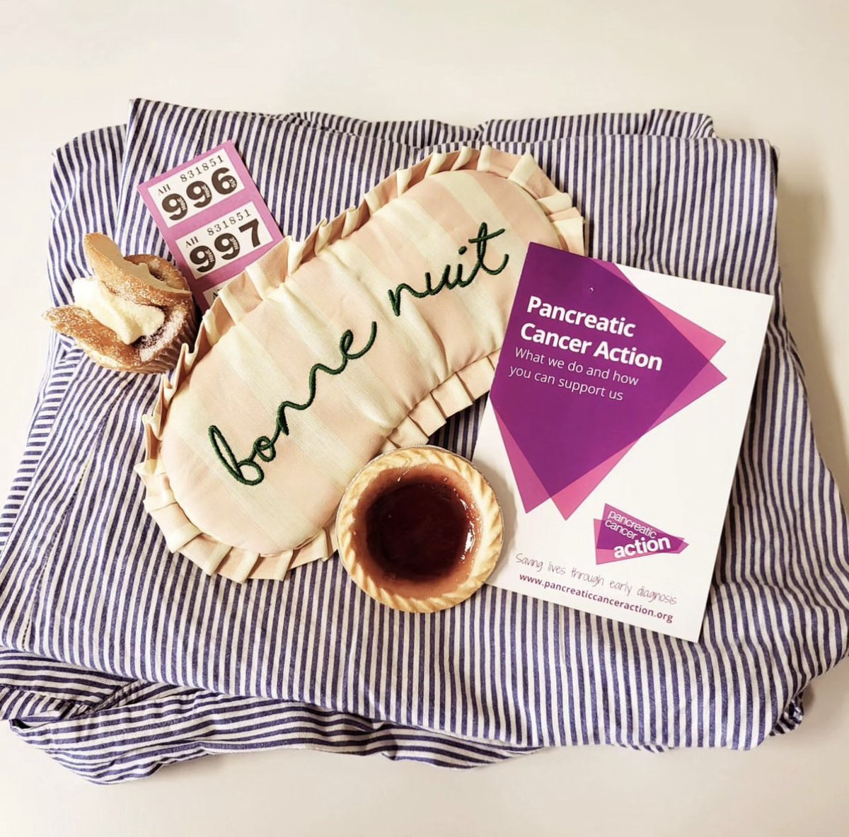 OfficialPCA's tweet photo. 🎉 We want to say a HUGE thank you to Becka Levitt who took part in #PyjamasforPanCan and held a bakesale and raffle on behalf of Pancreatic Cancer Action. 

People like Becka are the reason we can continue what we're doing here at PCA.💜

https://t.co/WE8UP016XP https://t.co/hnyTRAFJ4P