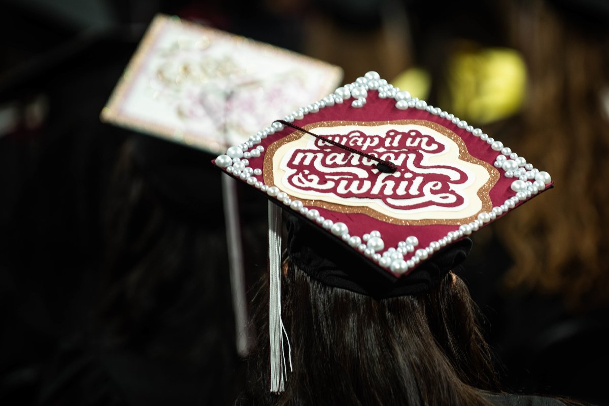 msstate's tweet photo. Happy Graduation Day AND #MaroonFriday! It’s time to wrap it in maroon &amp; white. #MSStateGrad23

🎓 Commencement details: https://t.co/bBKZI9PFLp
📺 Livestream: https://t.co/RRdJOW5LuQ https://t.co/deDJohjXPy