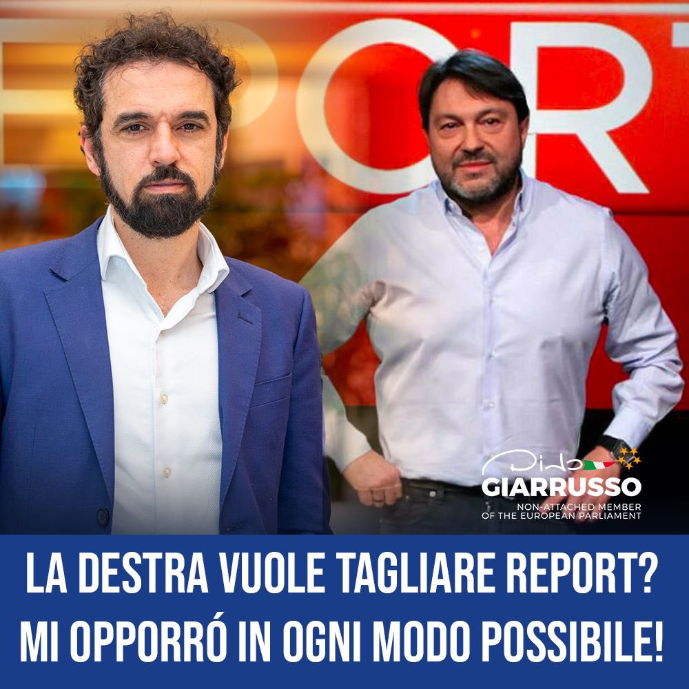 Il caro <a href="/SigfridoRanucci/">Sigfrido Ranucci</a> e tutta la squadra di <a href="/reportrai3/">Report</a> sono un esempio felice di giornalismo libero e coraggioso.
Nessuno si azzardi a cancellare un programma che fa davvero #serviziopubblico: i cittadini hanno il DIRITTO di essere informati!
GIÙ LE MANI DA #Report! #Ranucci