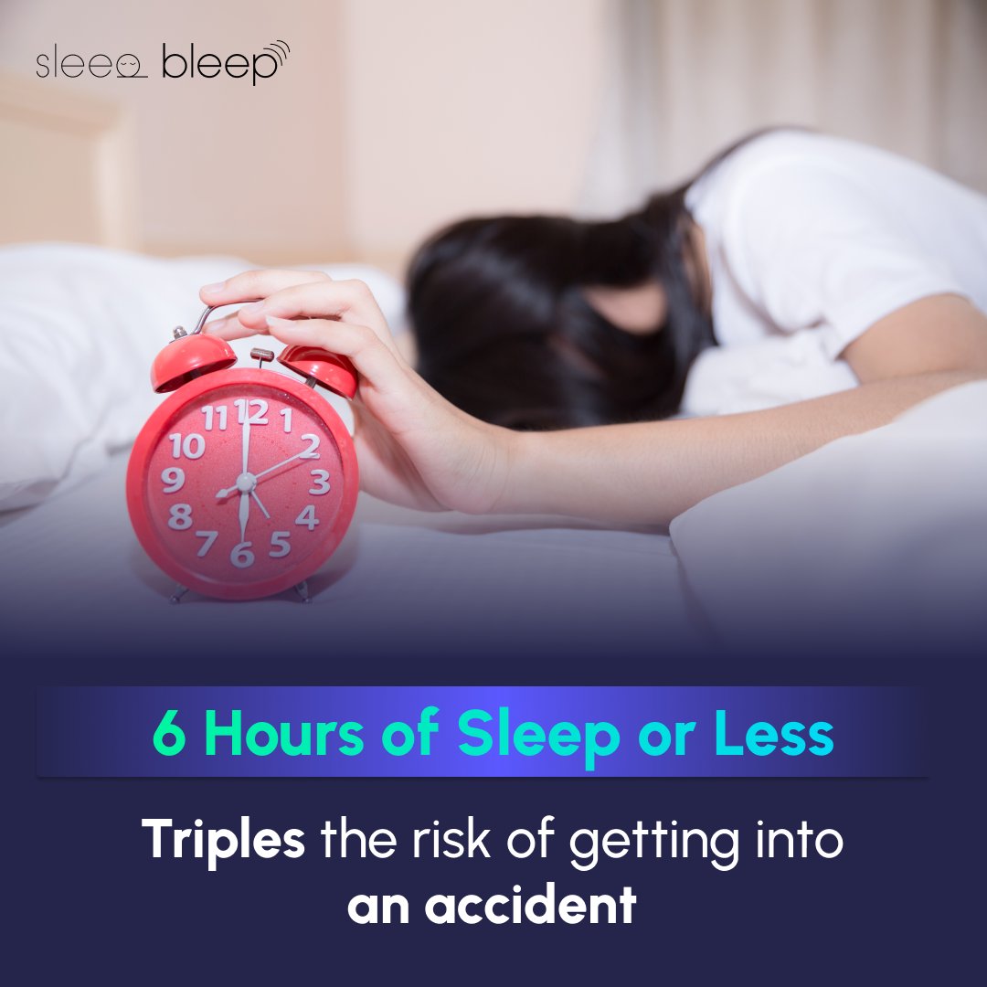 sleepbleepapp's tweet photo. Sleeplessness🥱 and #fatigue can adversely impact several parts of our lives. However, one that can truly become fatal is when you step behind the wheel. Get a ride🚘 or be late. It is better than never reaching your destination!

🌐https://t.co/3eKmbCfYmD

#drowsydriving #sleep https://t.co/iGTXXw7DP1