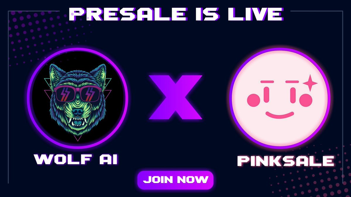 <a href="/WolfAI_official/">wolfai.fit</a> is real hype 🔥

It’s the leading AI Video Creation Platform !!

PRESALE IS LIVE 👇👇👇

pinksale.finance/launchpad/0x7C…

#WolfAI will support ShibaInu Ecosystem.

Will BE BURNING TRILLIONS OF $SHIB EACH YEAR !!

2% fees on every transaction done in $WOLF will be used in