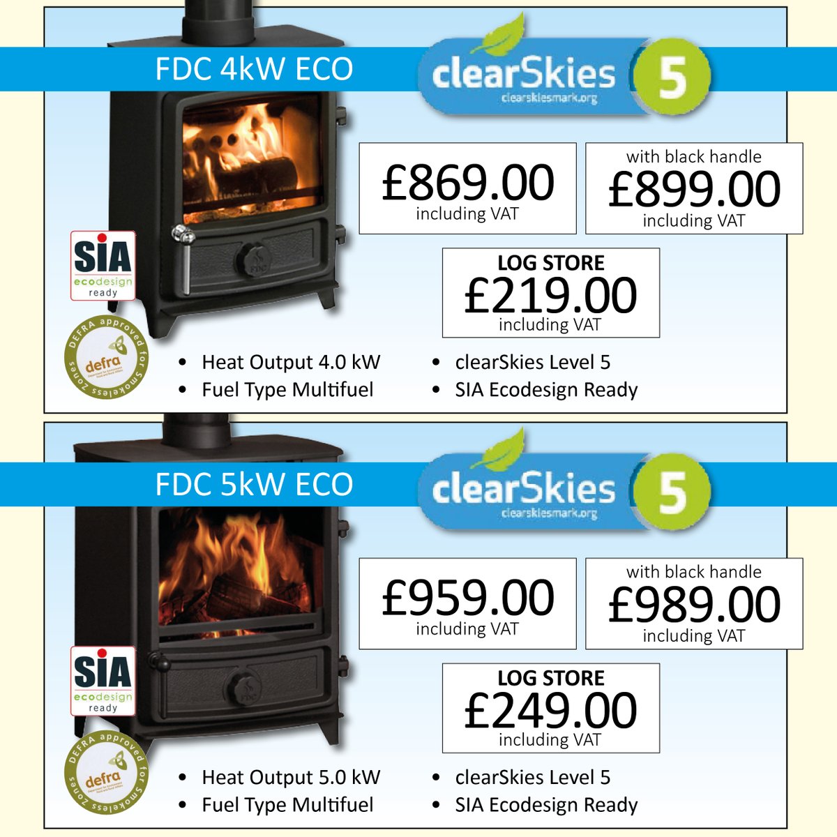 Fdcukltd's tweet image. ALL our Freestanding stove models in stock NOW!! Installing a #multifuel #stove is a cost effective, energy efficient way to heat your home. With soaring energy prices it goes some way to reducing the financial impact. 🔥🔥 Find your nearest stockist 
fdcuk.co.uk/find-a-stockist