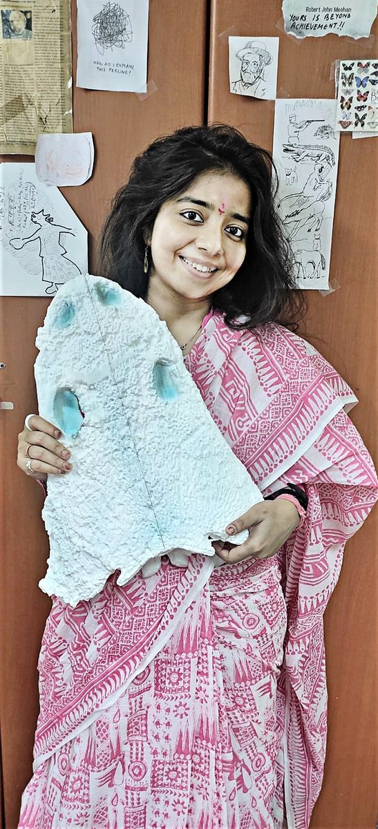 chirpysanjukta's tweet photo. We finally got our 3D Printed Panthasaurus skull ready to be displayed in the Museum on the Wheels .Now lets check their dispersion #FossilFriday @ThePalAss  #3Dprinting #3Dscanning @Dhurjati_Isi @indianstat51822 @Aindrilaroy https://t.co/1YnwPKS9JM