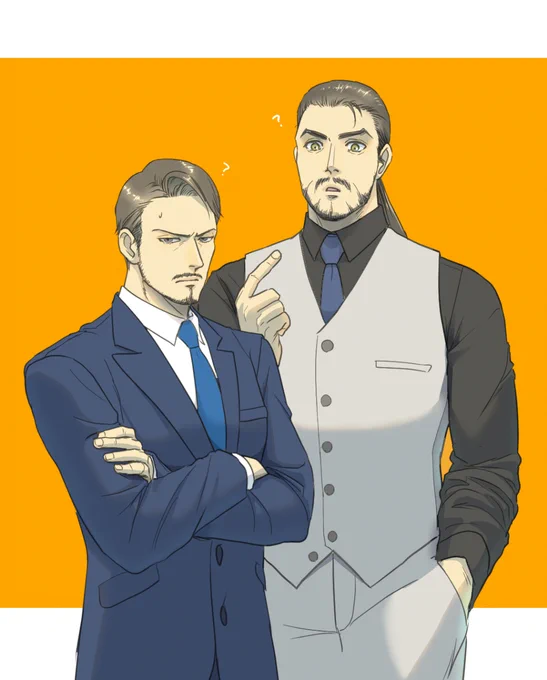 #誕生日知らないけど君を祝いたい せっかく作ったのでこのふたりも