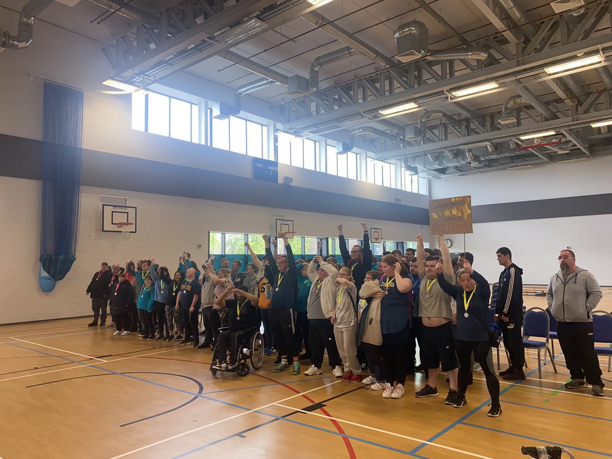 NCLStudentVoice's tweet photo. Well done to our NCL boccia players on coming second today at Ayrshire college competition, you displayed great sportsmanship and enthusiasm and you definitely have the loudest cheer 🎉⭐️🏆👏🏼💫🫶🏼 Thanks to @AyrshireColl and @SDS_sport for having us 😊 https://t.co/gv302WVypG