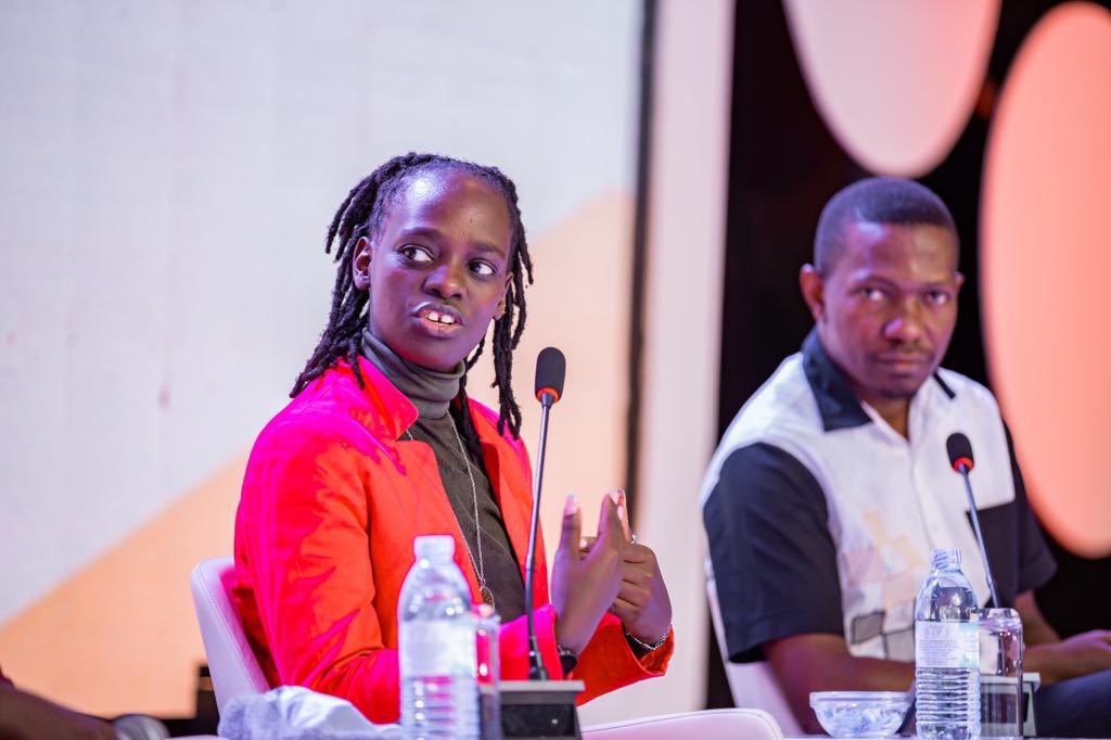 AsiimweHajarah's tweet photo. Representing young women on a panel discussion where we talked about empowering  #AGYW to take up spaces and opportunities when it comes to businesses and innovations hosted by @MastercardFdn  
#nextwaveprogram
#empoweredwomen 
@KabasamboE @AnretTech @EGPAF @Acts101U https://t.co/cMR1zp6SDo