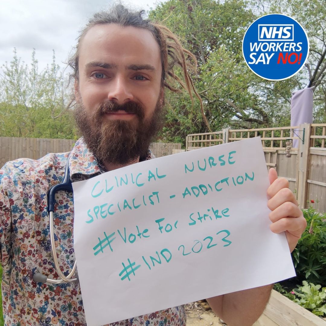 Hello Twitter!

My name is Harry. I'm a clinical Nurse Specialist in addiction! 

I am an NHS campaigner and RCN activist! 

Today is #NursesDay - please support by giving a retweet and a follow! 

If you stand with nurses post a 💙

#IND2023 #NursesDay2023