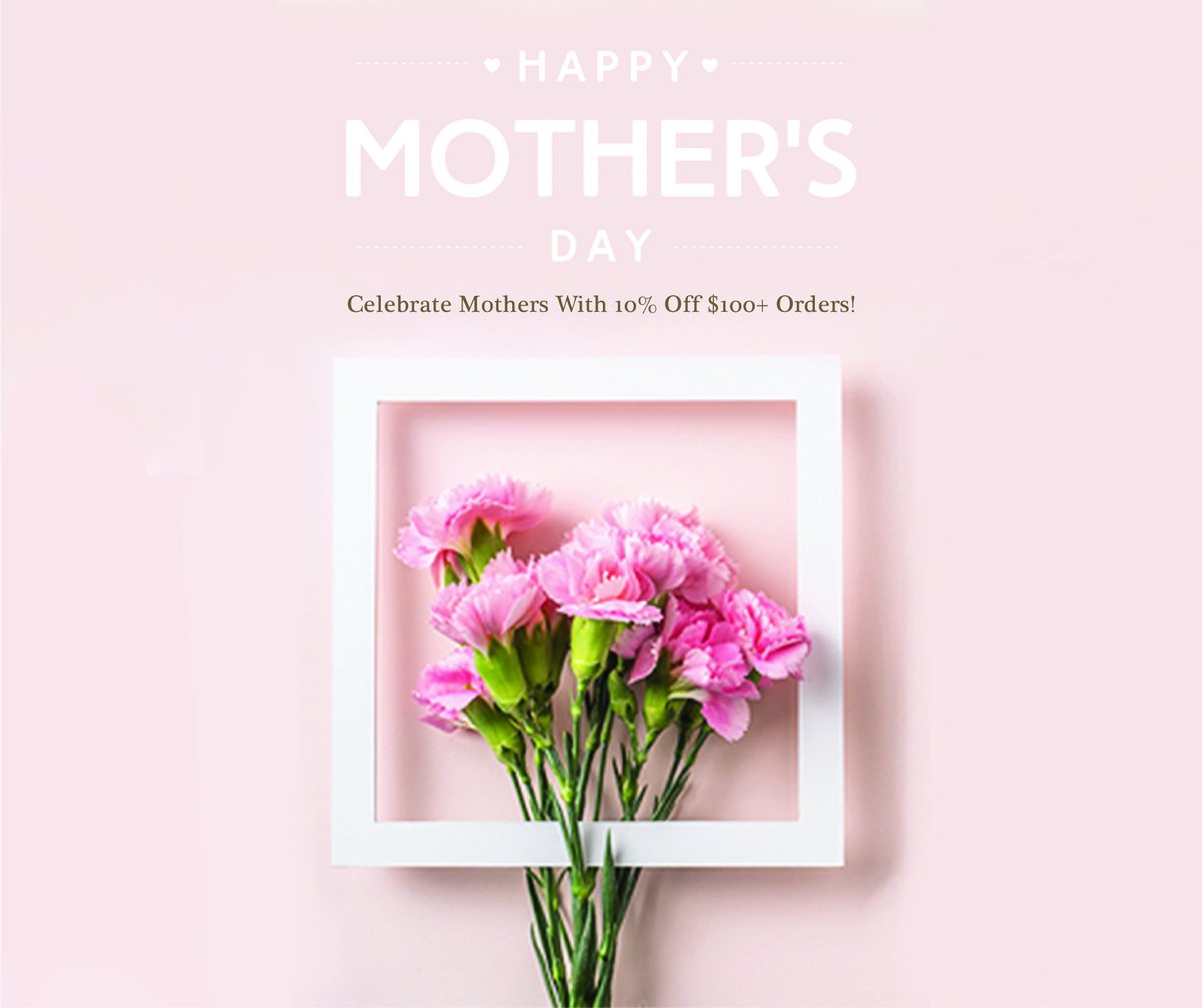 MattsWHD's tweet photo. 🌹🌹Mother's Day 10% discount🌹🌹

This Mother's Day, we honor amazing Mothers with our exclusive Mother's Day Sale! Get 10% Off for every $100+ Orders!

Promo runs till May 15 2023. https://t.co/OSoCo1PYnu