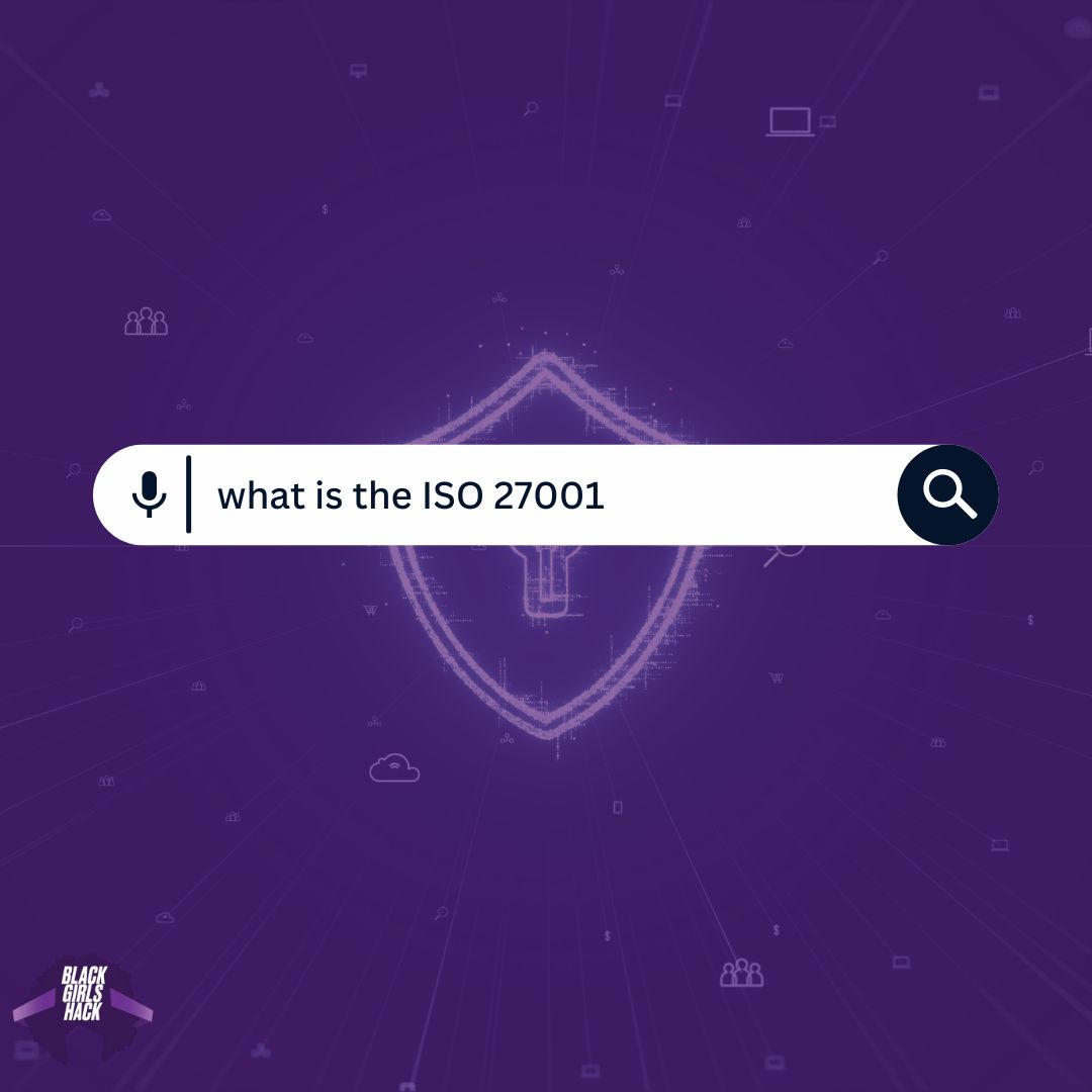 blackgirlshack's tweet photo. ISO 27001 is an international standard that outlines the requirements for an information security management system (ISMS). It provides a framework for managing and protecting sensitive information using a risk management approach.
#blackgirlshack #bghmultiverse #infosec#iso27001 https://t.co/nivAB54EJm