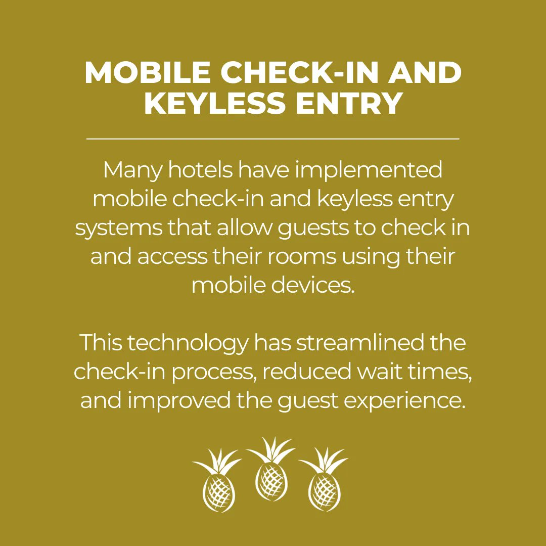 HProSearch's tweet image. Are you looking to take your hotel's technology to another level? Here are some things you might consider useful. 💡

➡️Follow us for more hospitality tips!

➡️Visit hprosearch.com to see all hospitality job opportunities!

#hprosearch #restaurant #hospitality #business