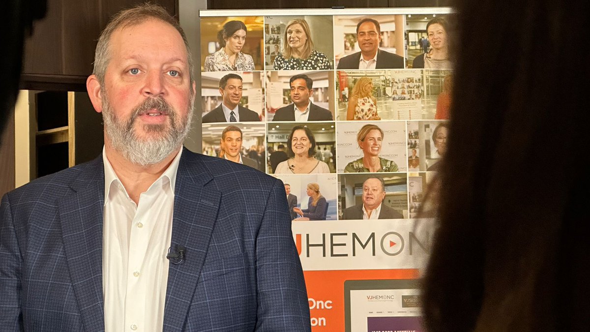 VJHemOnc (@vjhemonc) on Twitter photo It was a pleasure to speak with <a href="/JKaufmanMD/">Jonathan Kaufman, MD</a> today at #COMy23, who discussed treatment approaches for elderly/frail patients with myeloma & updates with modakafusp alfa in this disease.
Check out some of our interviews on vjhemonc.com!
#MMsm It was a pleasure to speak with <a href="/JKaufmanMD/">Jonathan Kaufman, MD</a> today at #COMy23, who discussed treatment approaches for elderly/frail patients with myeloma & updates with modakafusp alfa in this disease.
Check out some of our interviews on vjhemonc.com!
#MMsm
