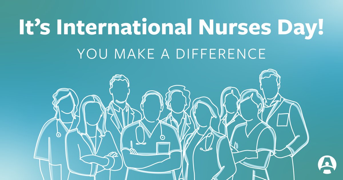 Happy #InternationalNursesDay! This year's International Nurses Day theme is #YouMakeADifference. Please join us in celebrating our hard-working, dedicated nursing family.  #AHNursing #TheFamilyYouChoose #AHFamily