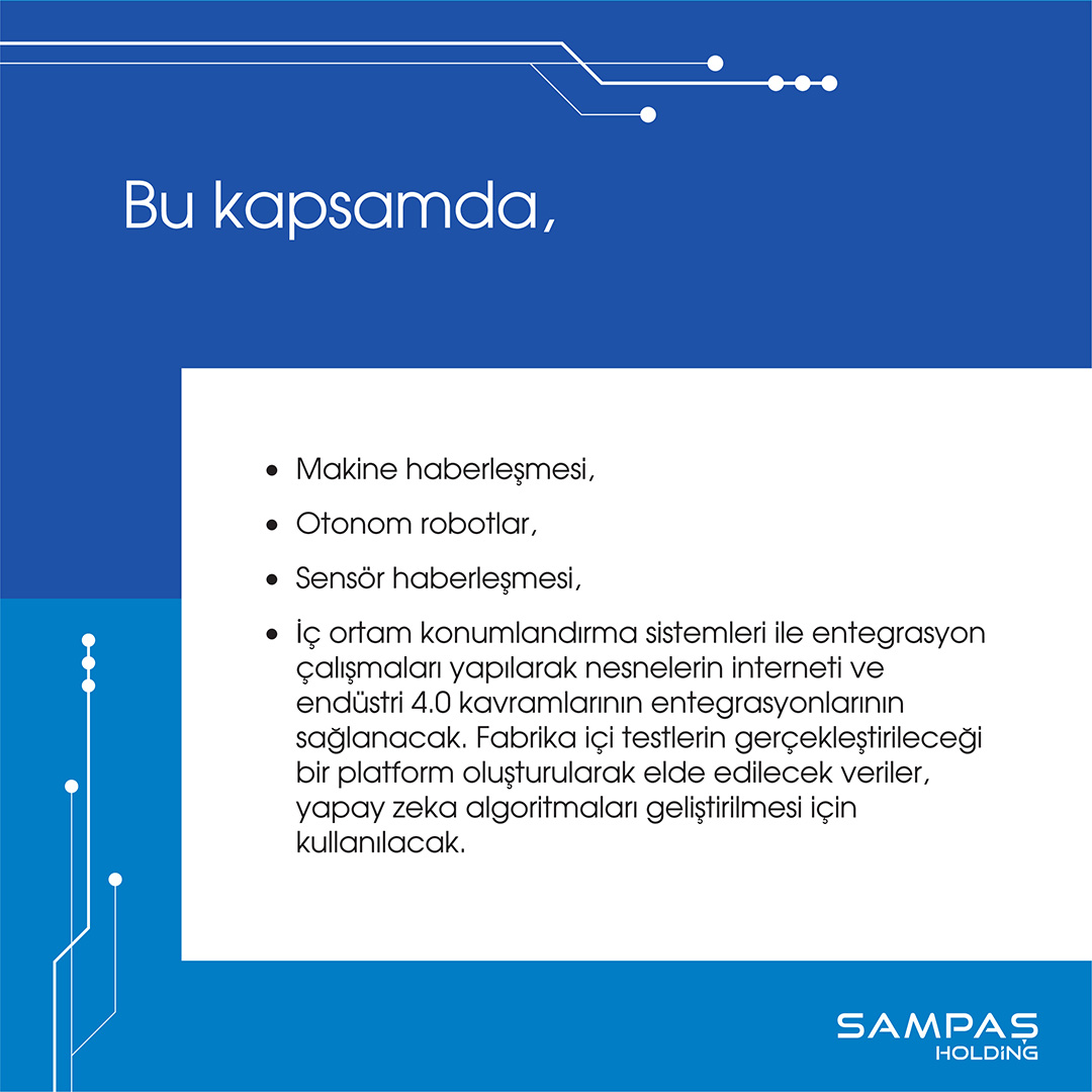 SAMPASHolding's tweet photo. AB projemiz olan USWA (Ultra Scalable Wireless Access) kapsamında yeni nesil radyo iletişim teknolojisi DECT-2020 ile endüstrimizin ihtiyacı olan dijitalleşme altyapısına destek veriyoruz.
#DECT2020 #uswa #wirelessaccess #nesnelerininterneti #SAMPAŞHolding https://t.co/mSawpRGW6D