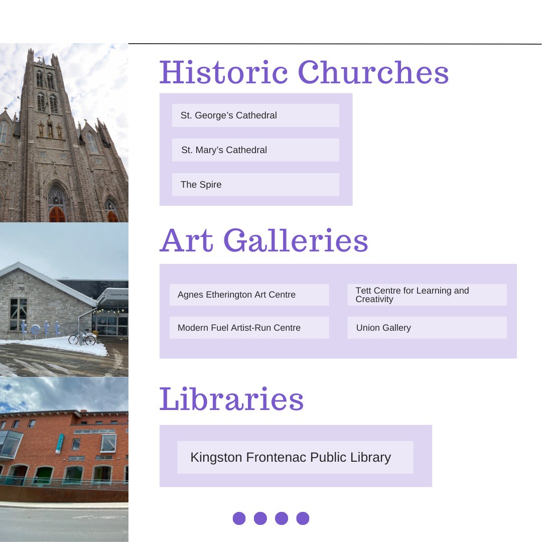 🎉 It's Museum Month! 🎉 Join us in celebrating the cultural heritage of Kingston and the surrounding area by exploring our six types of sites! #explorekingston #visitlocal #mayismuseummonth