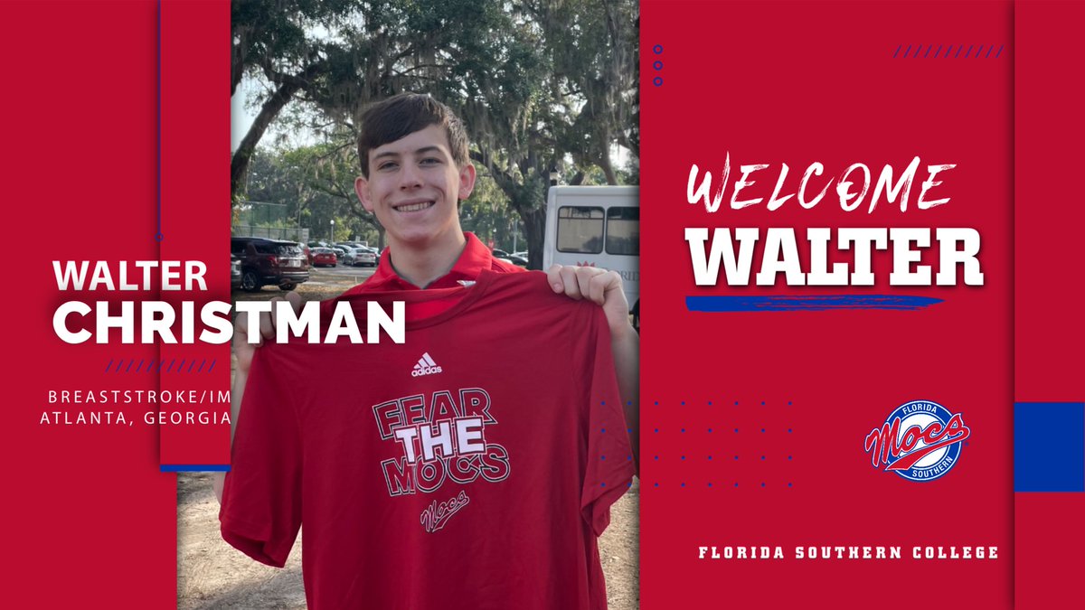 Welcome to Florida Southern, Walter! #LetsGoMocs 🐍