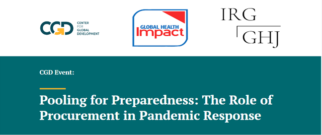 Join us for Pooling for Preparedness: The Role of Procurement in Pandemic Response Thursday May, 18 10:00 - 11:00 a.m. ET Register: link.cgdev.org/webmail/683263… <a href="/GBLHealthImpact/">Global Health Impact</a> <a href="/CGDev/">Center for Global Development</a> <a href="/BlavatnikSchool/">Blavatnik School of Government</a> <a href="/IRG_GHJ/">IRG-GHJ</a> <a href="/BioethicsIntl/">Bioethics Intl</a> <a href="/kaushikcbasu/">Kaushik Basu</a>