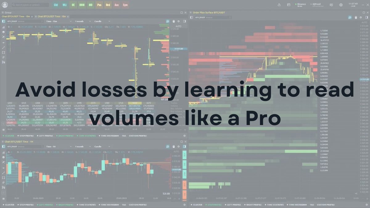 Akveq_'s tweet photo. Most traders struggle with reading volumes, but you don't have to be one of them

Unlock the power of volume analysis and elevate your trading game with these 4 simple steps🔥

(1/n) https://t.co/lxdMumGuNJ