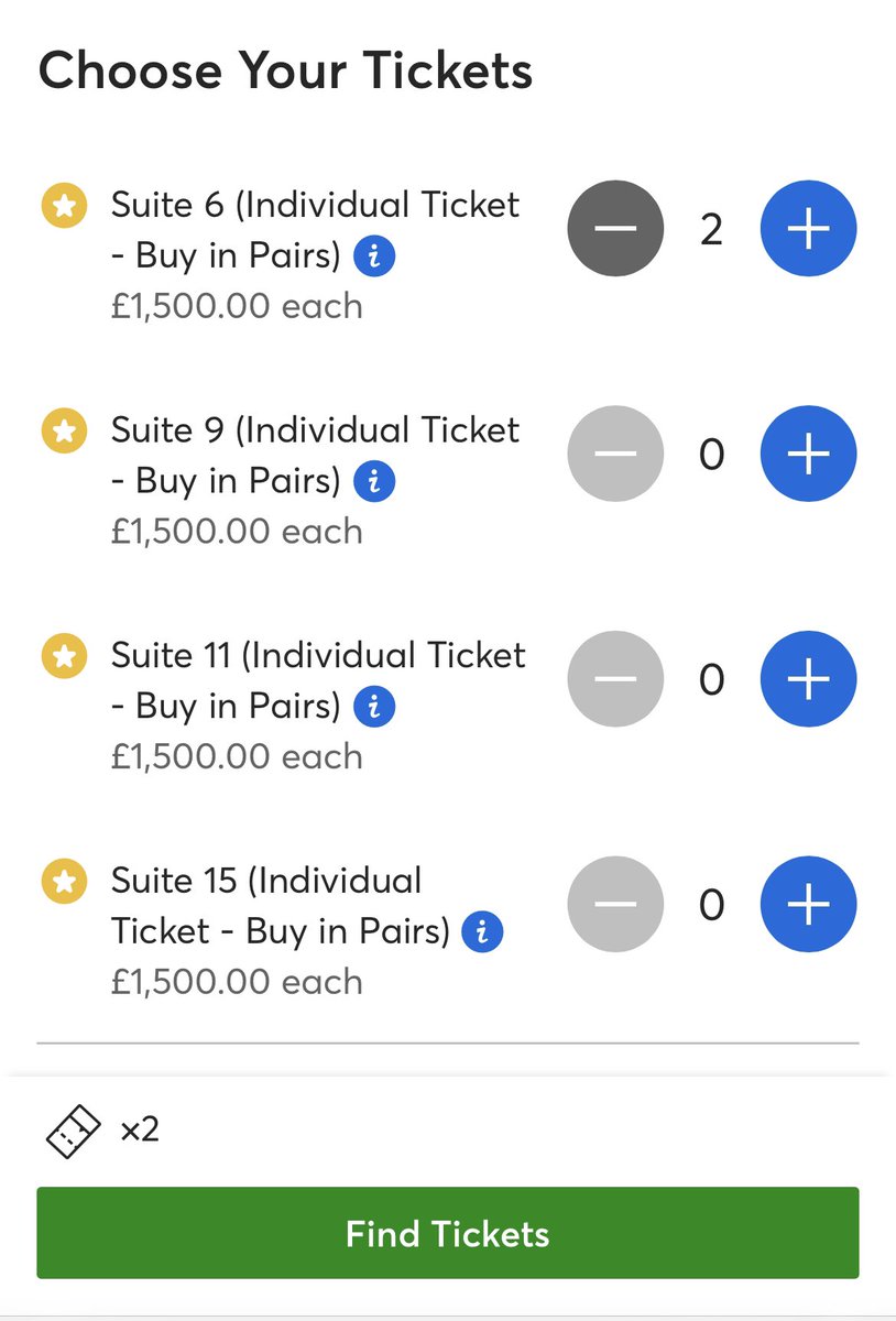 SnoozyPanda's tweet photo. Come on @TicketmasterUK @bbceurovision the suite tickets have not sold at £1.5k each! Can I make you an offer for 2 tickets… please don’t let these seats go empty! I’ve entered so many competitions I’m going to be spammed for life! #Eurovision #UnitedByMusic #getmetoeurovision https://t.co/CP2egNKhQm