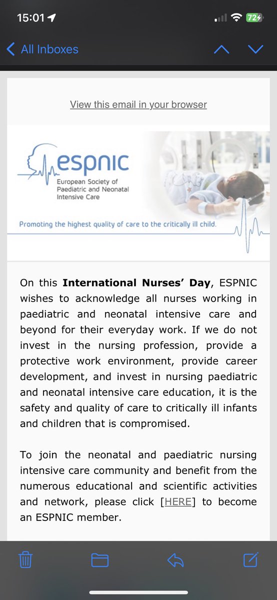 Dead right ESPNIC, without nurses there is no ICU! #InternationalNursesDay ⁦@ESPNIC_Society⁩ ⁦@PCCS_UK⁩ ⁦@GreatOrmondSt⁩