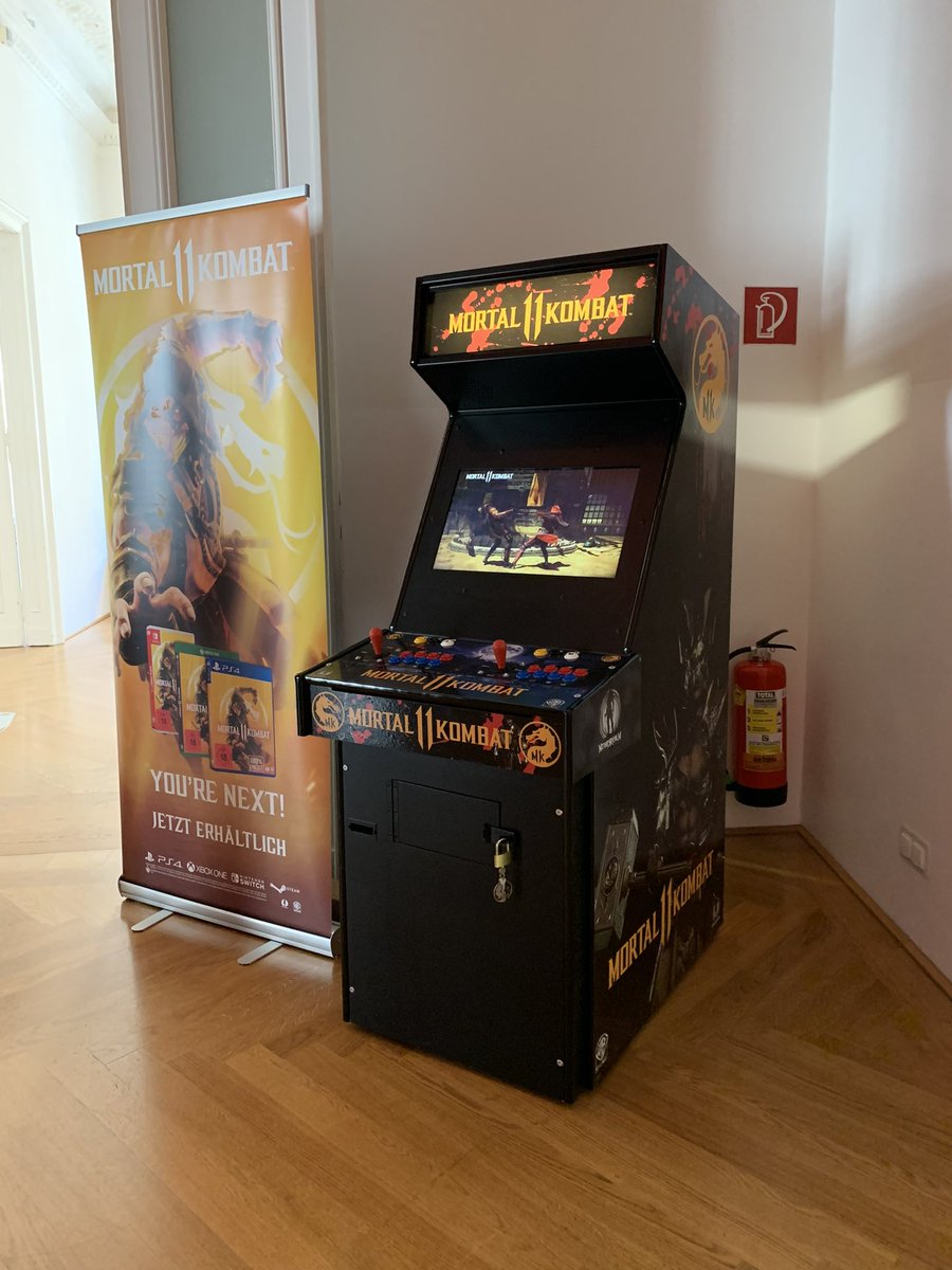 barislo's tweet photo. @ralph_retro This is my MK11 cabinet. 
I think i have job to do MK12 incoming? https://t.co/hsqGymwVeV