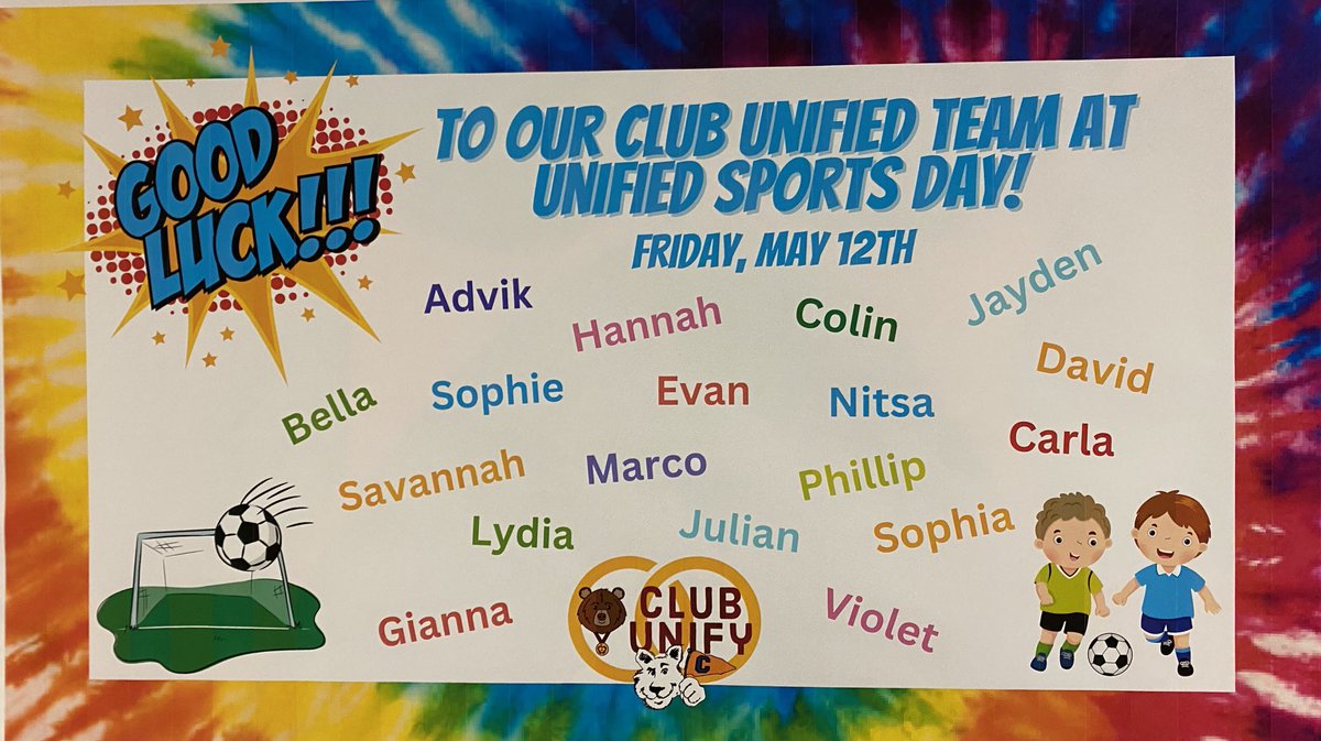 CampiCougars's tweet image. Good Luck Club Unify! #TEAMCampi