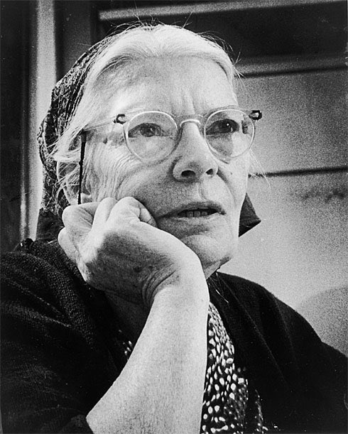 Dorothy Day: “Sometimes it takes [just] one step. . .And yet the older I get the more I see that life is made up of many steps, and they are very small affairs, not giant strides. I have ‘kissed a leper’ not once, but twice—consciously—and I can't say I am any the better for it.”